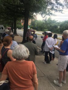 People Participating for GLUP Walking Tour