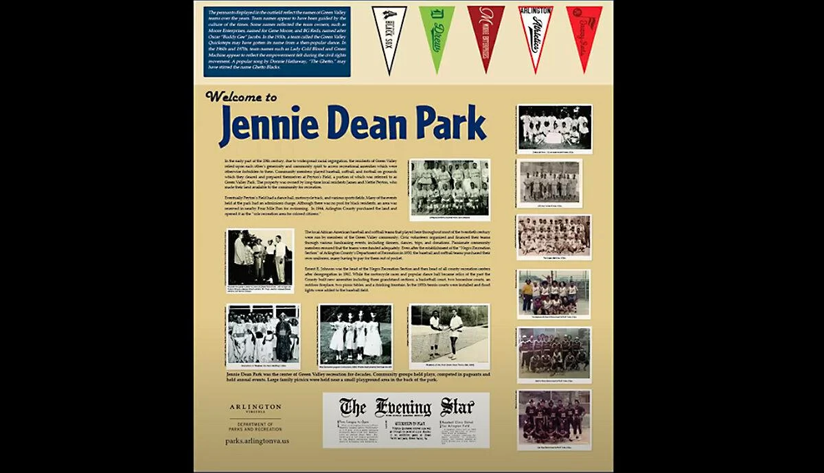 Jennie Dean Park ballfields to salute Arlington notables