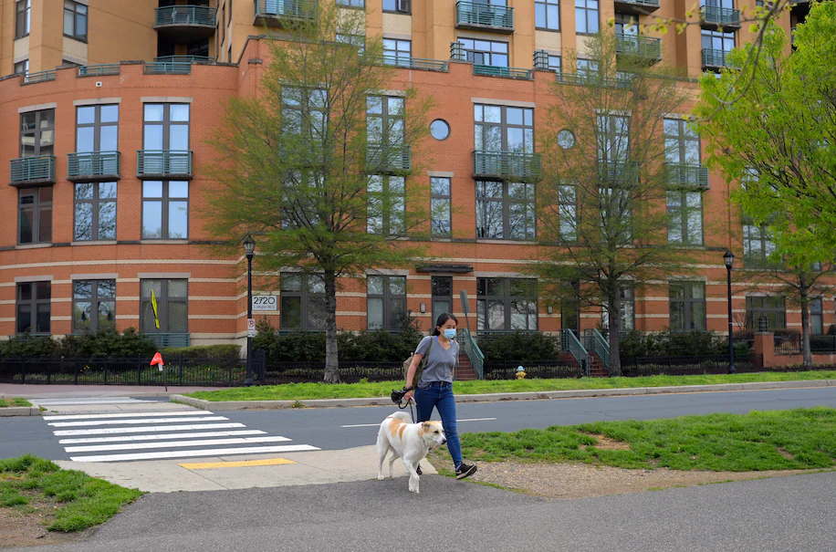 No Metro station, but Shirlington has culture, dining, biking — and a very popular dog park