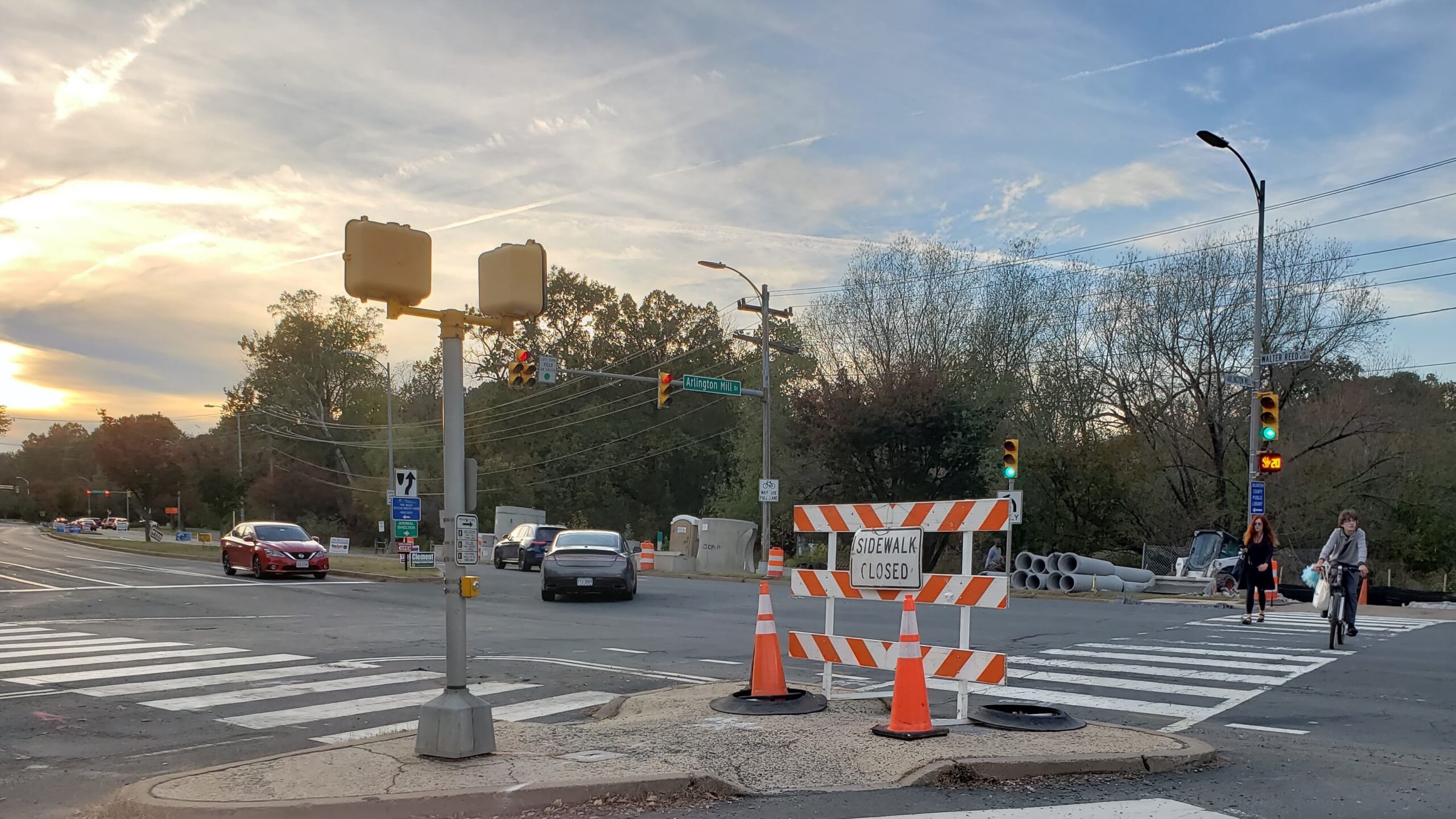 County responds about South Arlington Mill Drive changes
