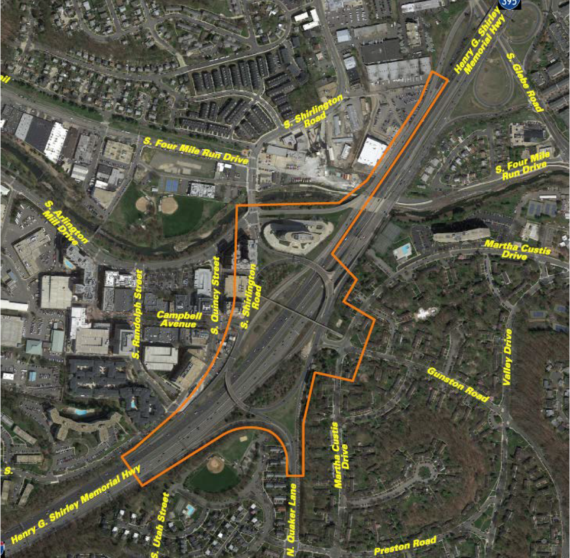 I-395 Shirlington Interchange Improvements Study