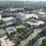 Aerial Image of Shirlington from SAMD