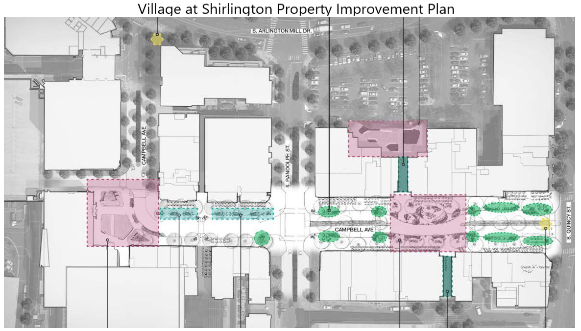 Federal Realty Property Improvement Plan for Village at Shirlington